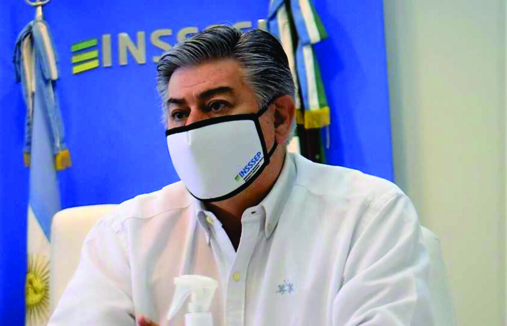 Antonio Morante, presidente del Instituto de Seguridad Social Seguros y Préstamos (InSSSeP)