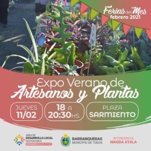 Expo Verano Artesanos y Plantas