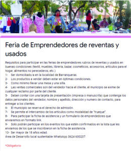 Feria de emprendedores