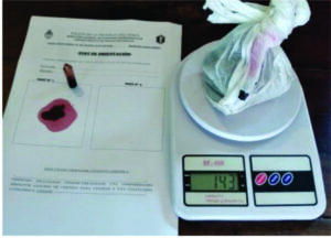 Barranqueras. Allanaron tres domicilios y en uno de ellos incautaron casi 150 gramos de Cannabis
