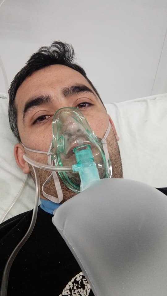 Estar tan cerca de la muerte, sentirla, y hoy poder estar con mi familia es algo indescriptible