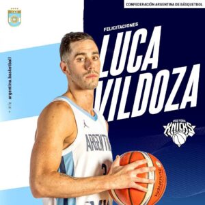 El argentino Luca Vildoza en la NBA, destaca la CABB.