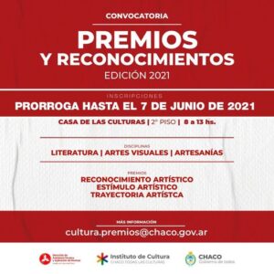 Convocatoria premios y reconocimientos