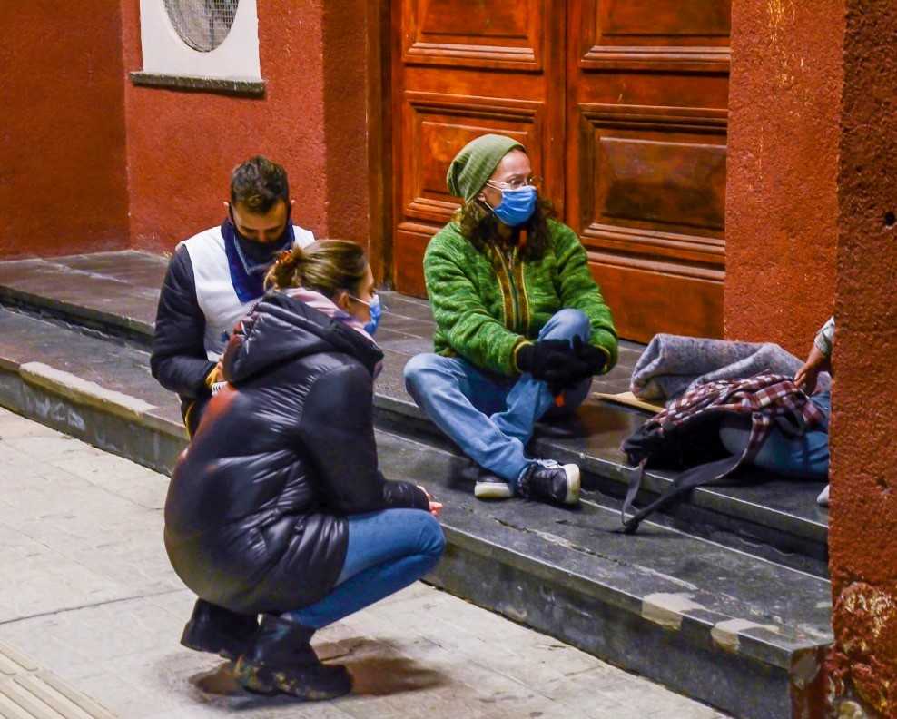 Noches sin frío intensifican el trabajo terrritorial para la atención de poblaciones vulnerables