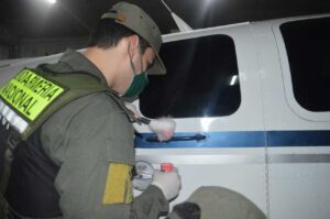 Secuestran avioneta que era utilizada por una organización delictiva para el traslado de cocaína
