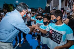 El gobierno habilitó mejoras y obras de infraestructura en el Club Villa Libertad