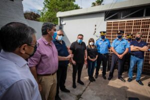 General Vedia se inauguró la refacción de la Comisaría