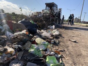 Intenso trabajo para erradicar minibasurales en la ciudad