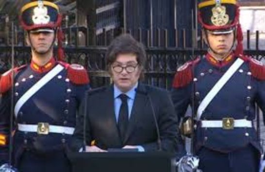 Milei acto 2 de abril