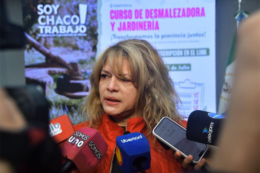 Directora de la Fundación Soy Chaco, María Martina.