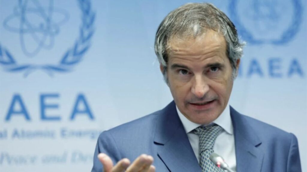 Rafael Grossi, jefe de la Agencia de Energía Atómica
