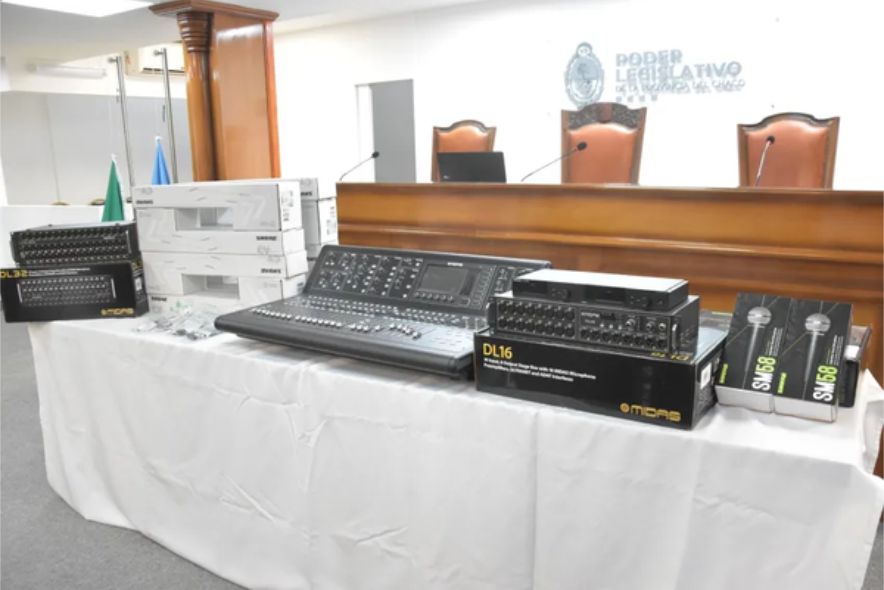 camara de diputado nuevo sistema de audio