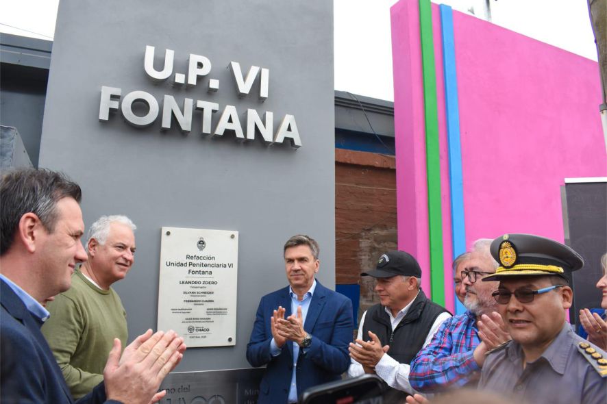 INAUGURÓ LA NUEVA UNIDAD PENITENCIARIA VI EN FONTANA