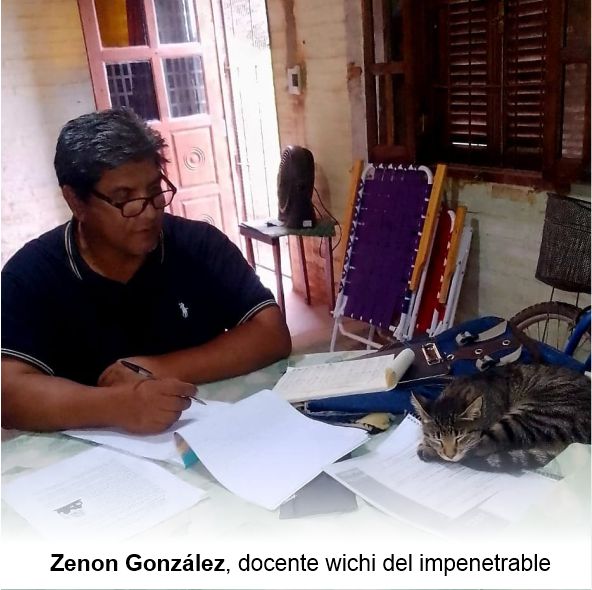 Zenon González, docente wichi del impenetrable