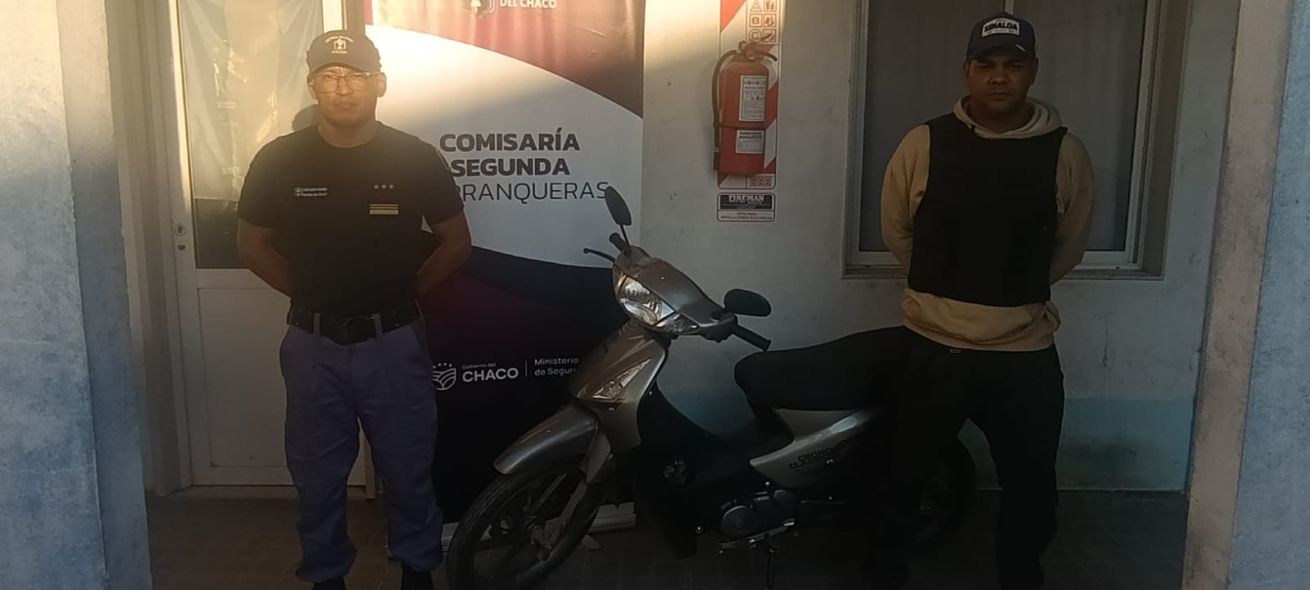 recupern moto tras pedido de auxilio