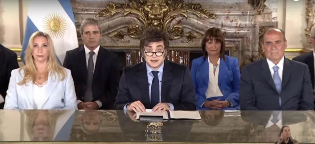 Milei cadena nacional