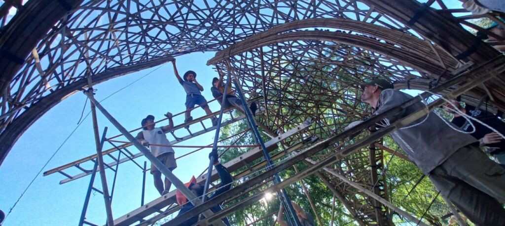 construcción en bambu 1
