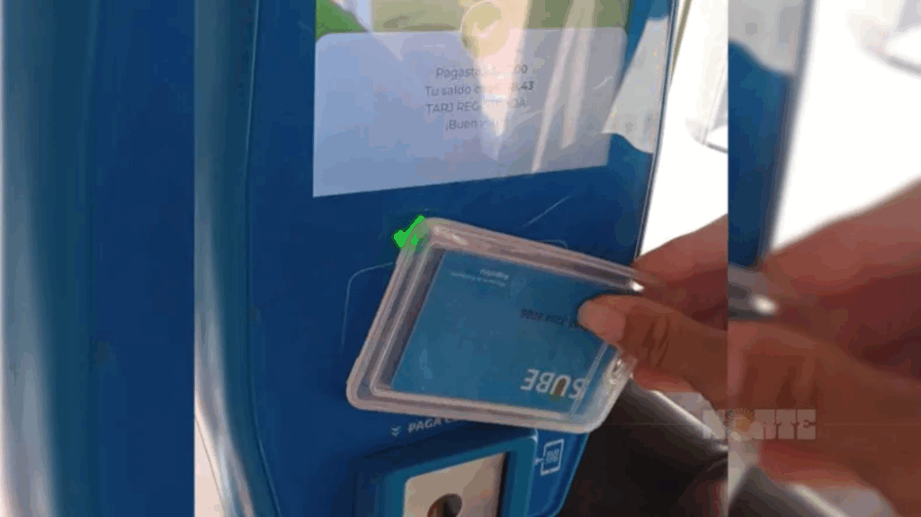 maquinas para pagar el colectivo
