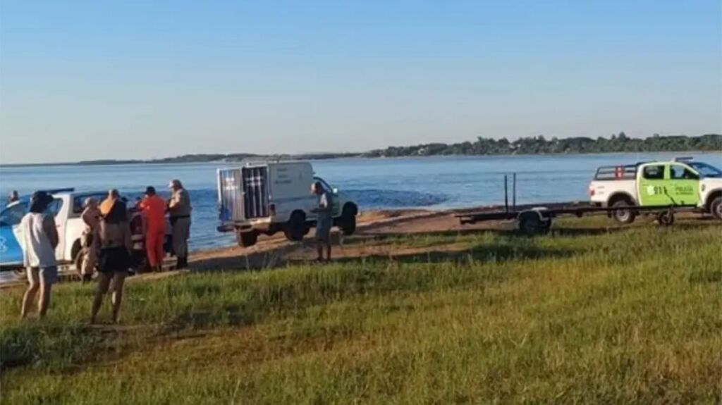 murio un hombre en el parana