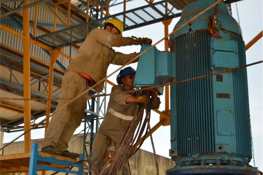 bomba de agua planta N°2