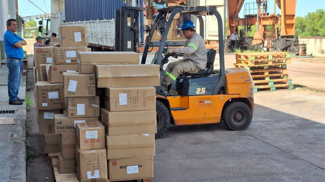 maquinarias provenientes de China