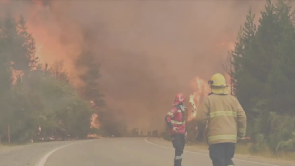 Incendio chubut