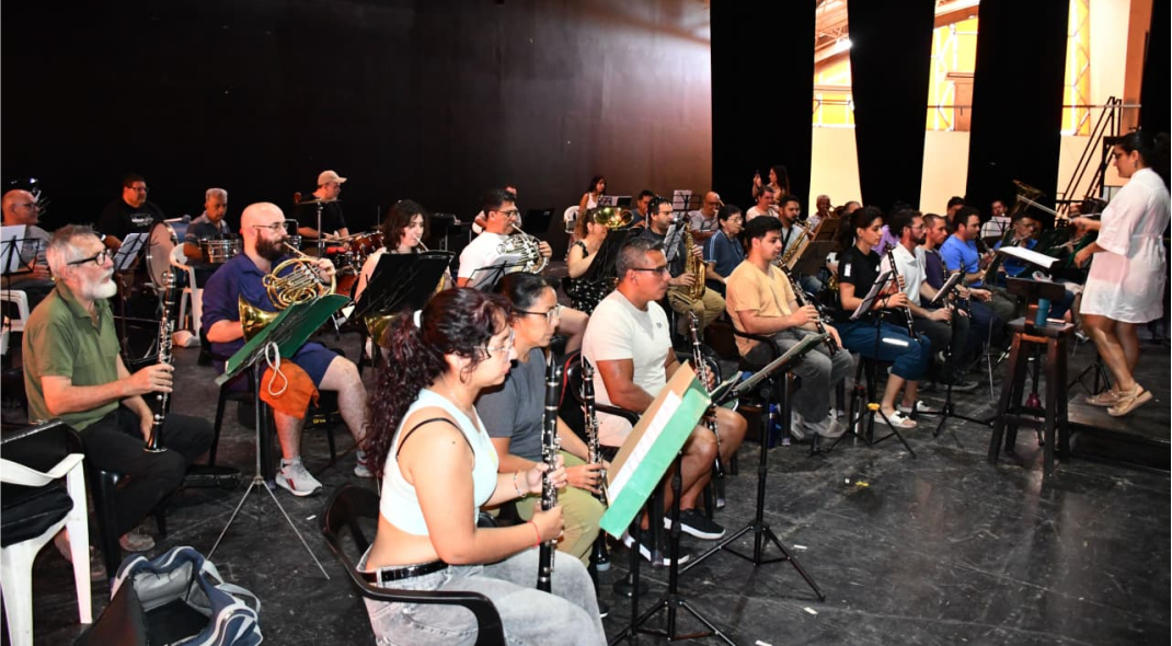 la Banda Municipal de Música Luis Omobono Gusberti