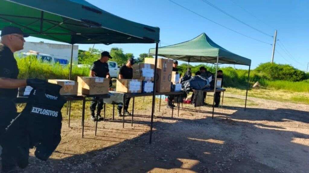 pirotecnia incautada