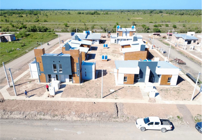 viviendas en la Chacra 214 resistencia