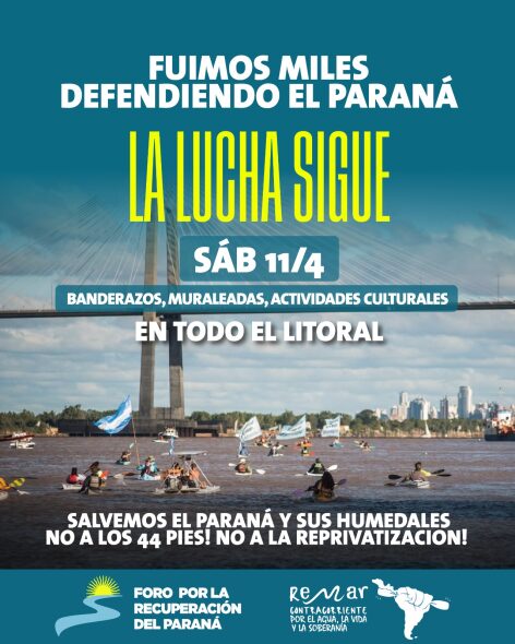 Remar contra corriente