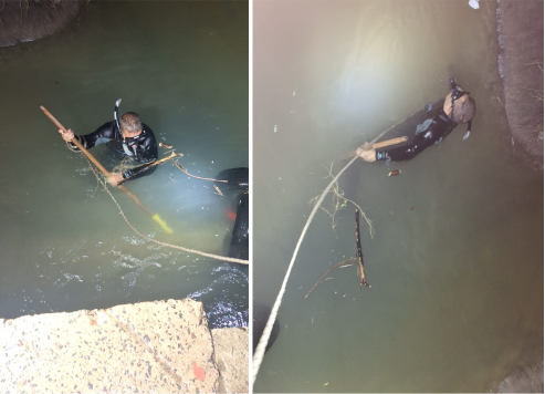 busqueda bajo el agua