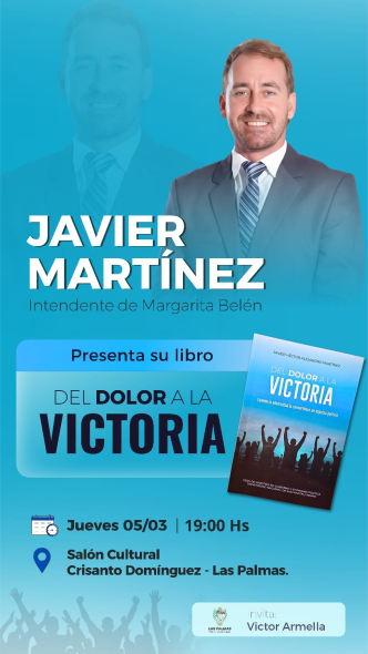 javier martinez presenta su libro
