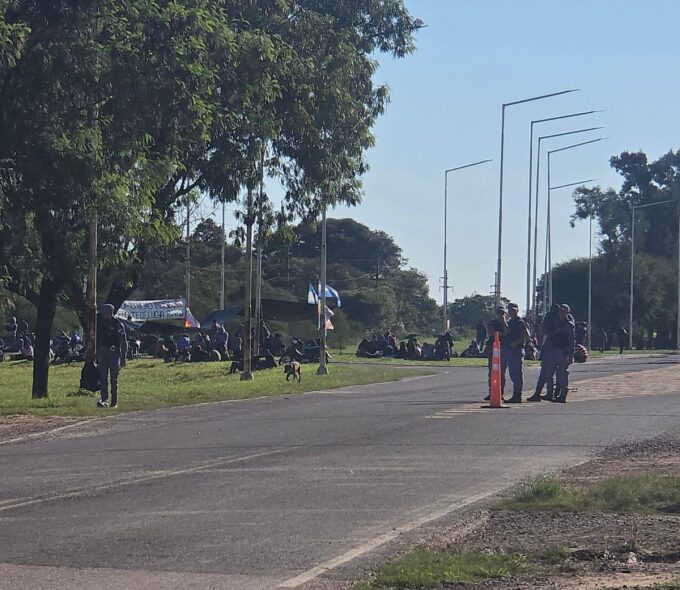 operativo policial en pampa del indio