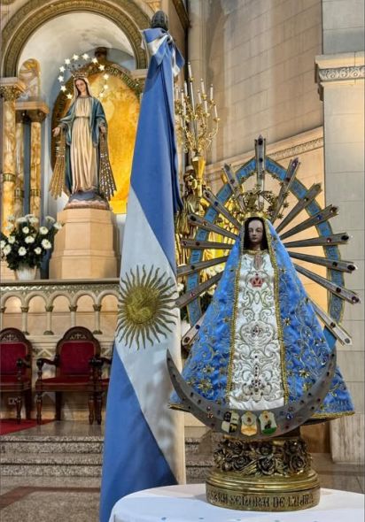 la virgen de lujan