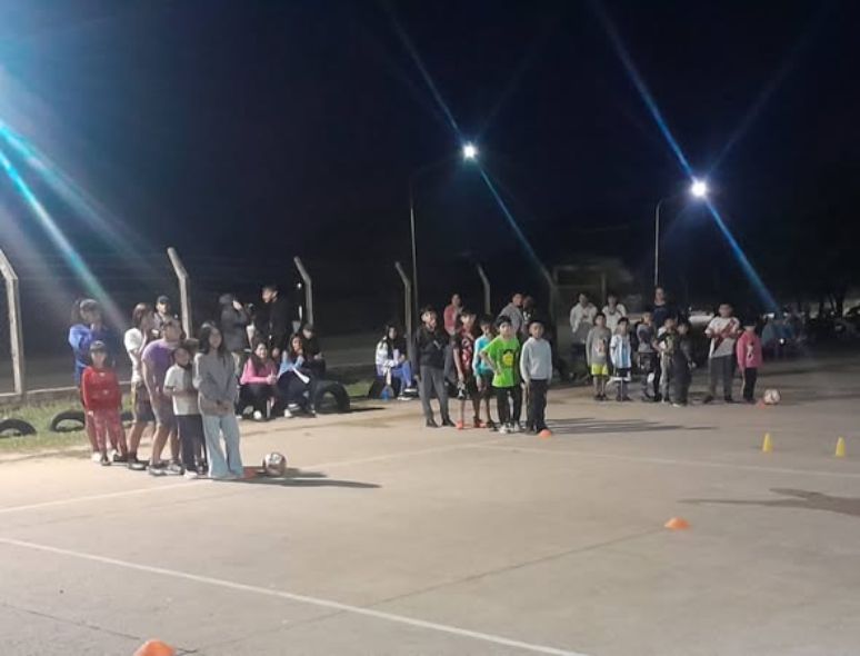Escuelita de futbol de barranqueras