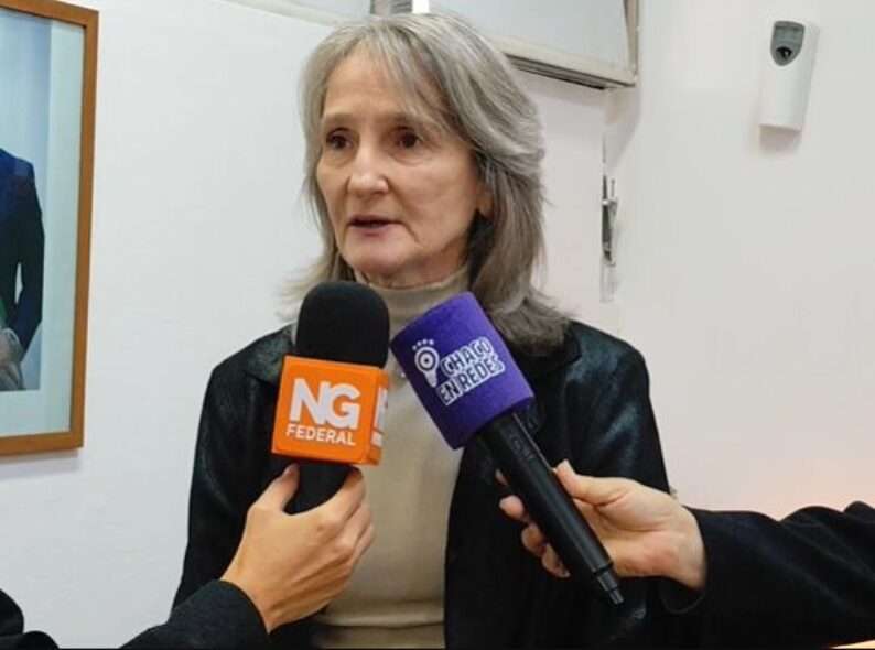 La subsecretaria de Educación, Isabel Sanchuk