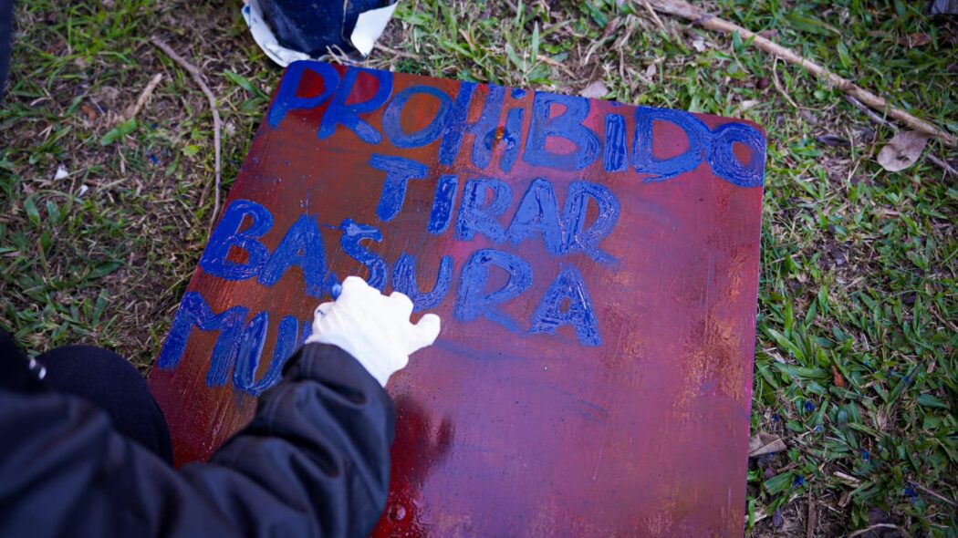 no tirar basura