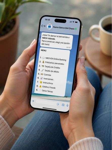 NBCH atención whatsApp