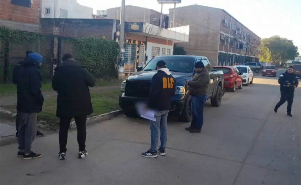 camioneta incautada