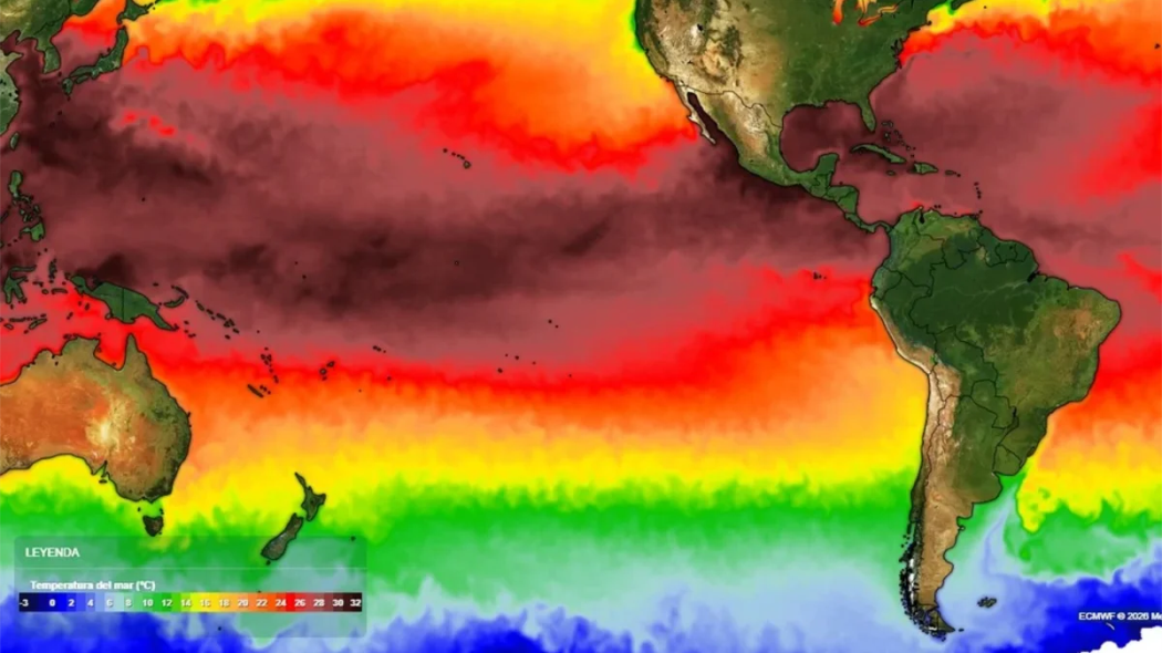 El niño en oceanos