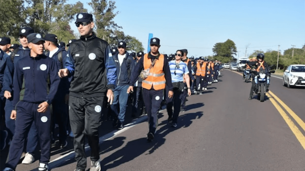 peregrinación de policias a itati