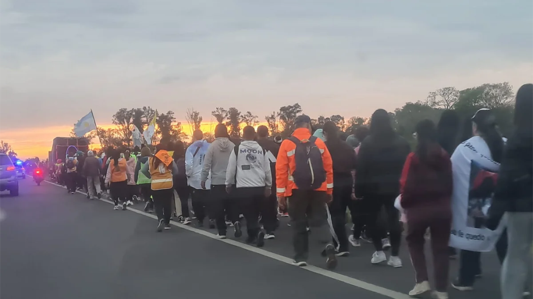 92° Peregrinación de la Virgen del Rosario rumbo a Itatí