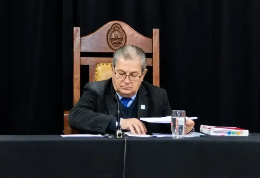 El magistrado Fermín Ceroleni,