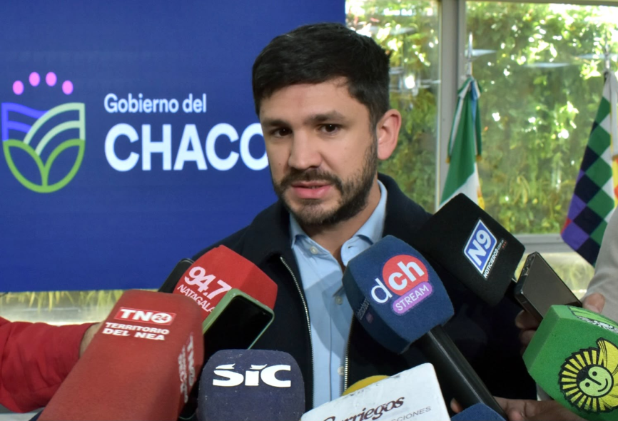 El presidente de la Agencia de Inversiones, Martín Poccard