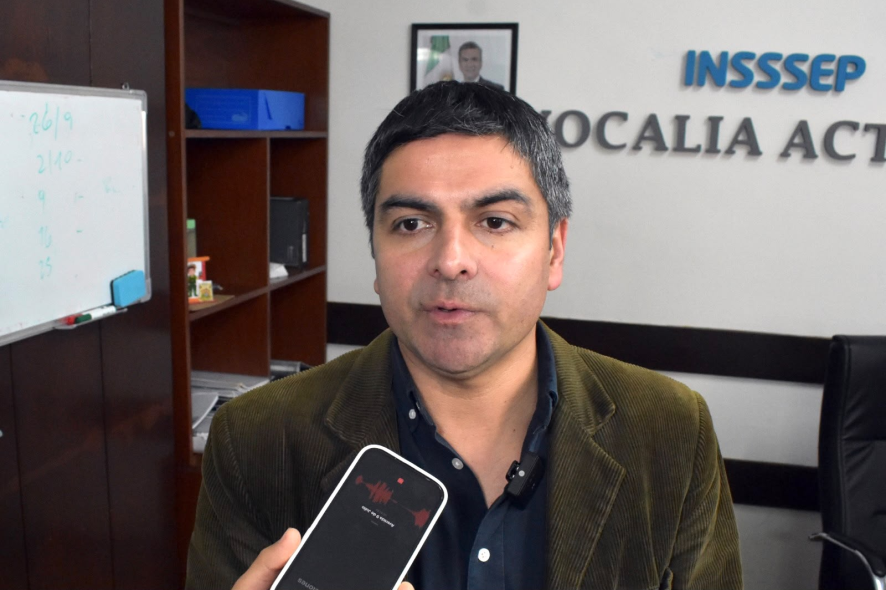 Germán Landriel, vocal activo INSSSEP