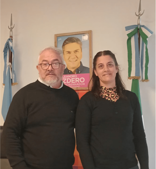 Samuel Vargas y Leticia Guardia