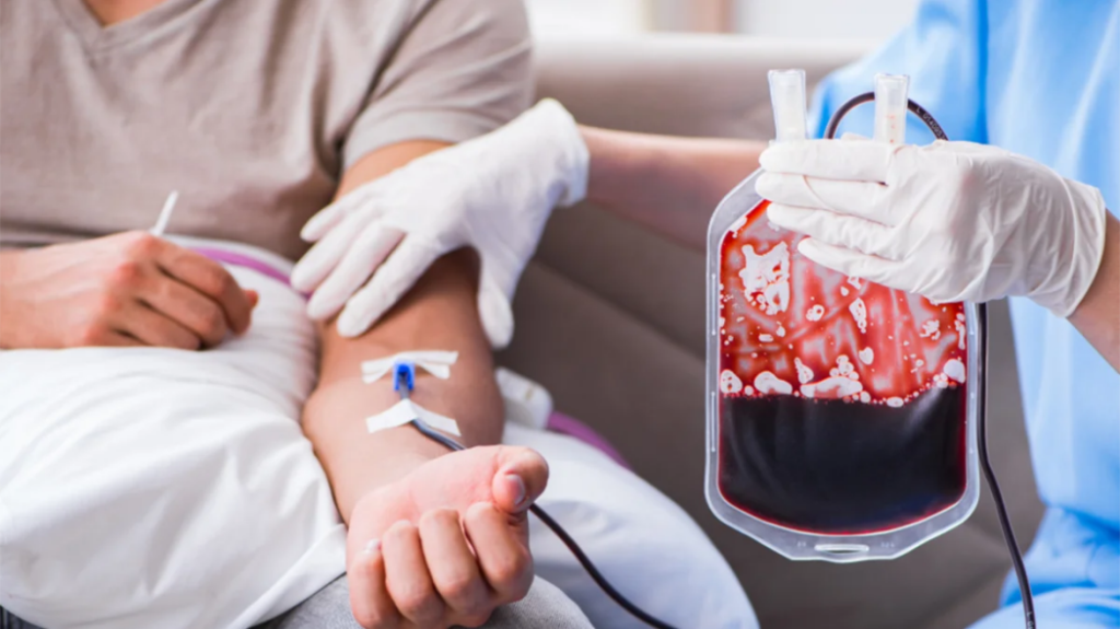 Transfusion de sangre