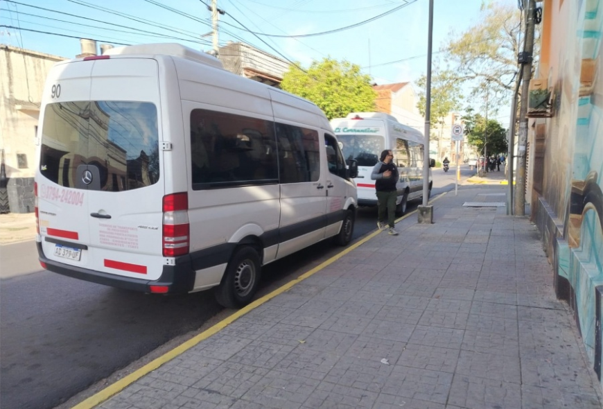 combis a itati - medio sudamericana