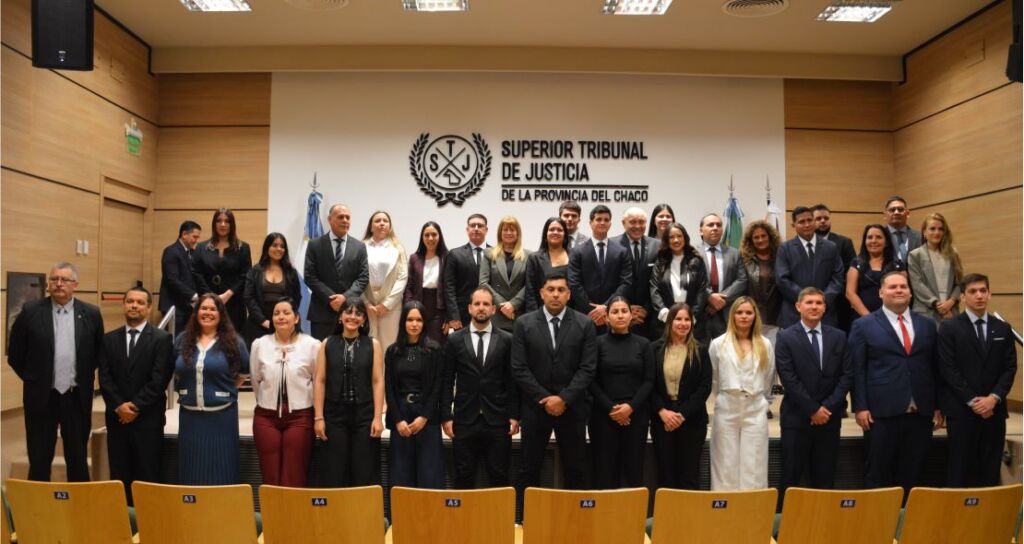Juraron 30 nuevos abogados y abogadas en el STJ